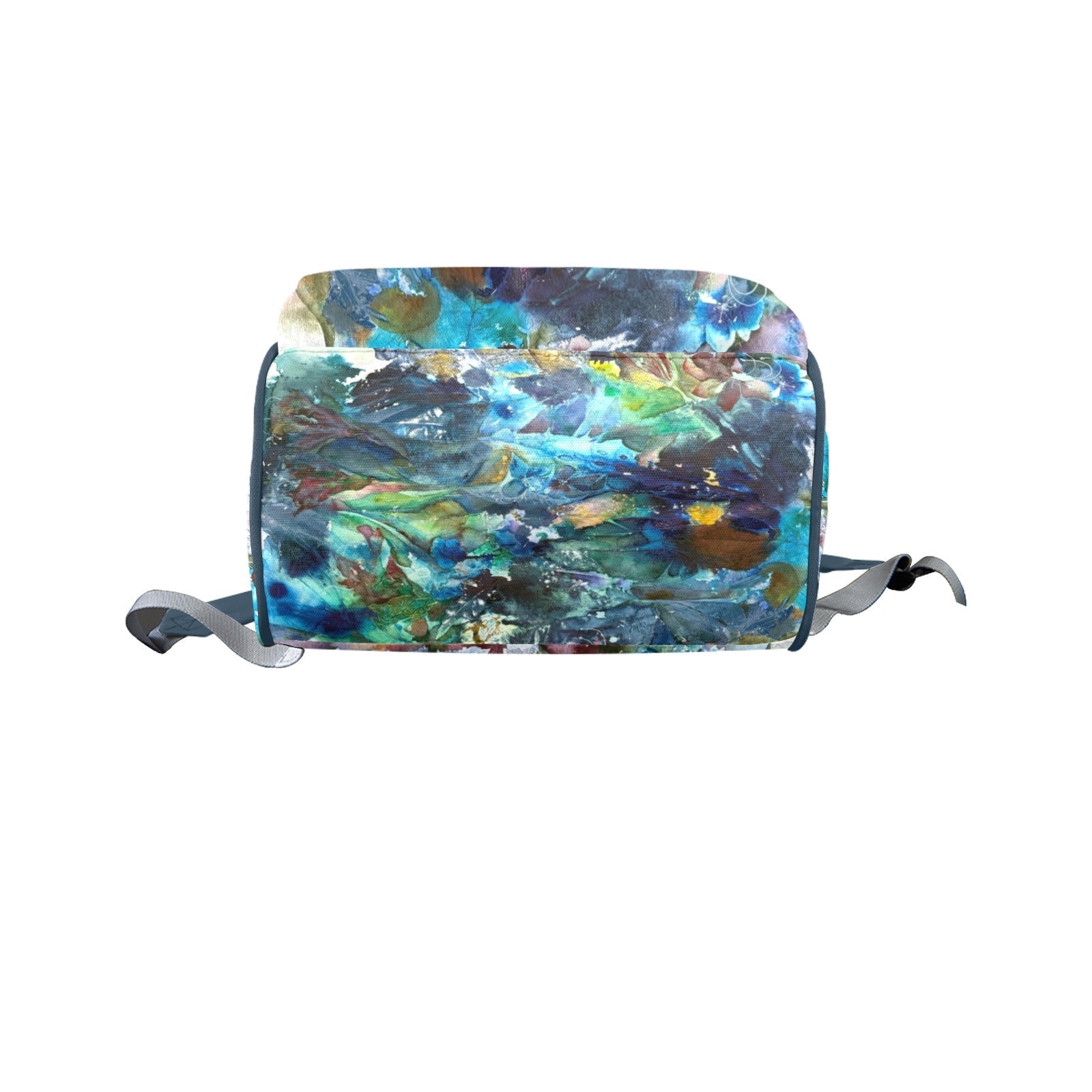 Rhapsody of Spring Sea Green Multi - Function Travel Diaper Bag - Large - Lana Art Sweden