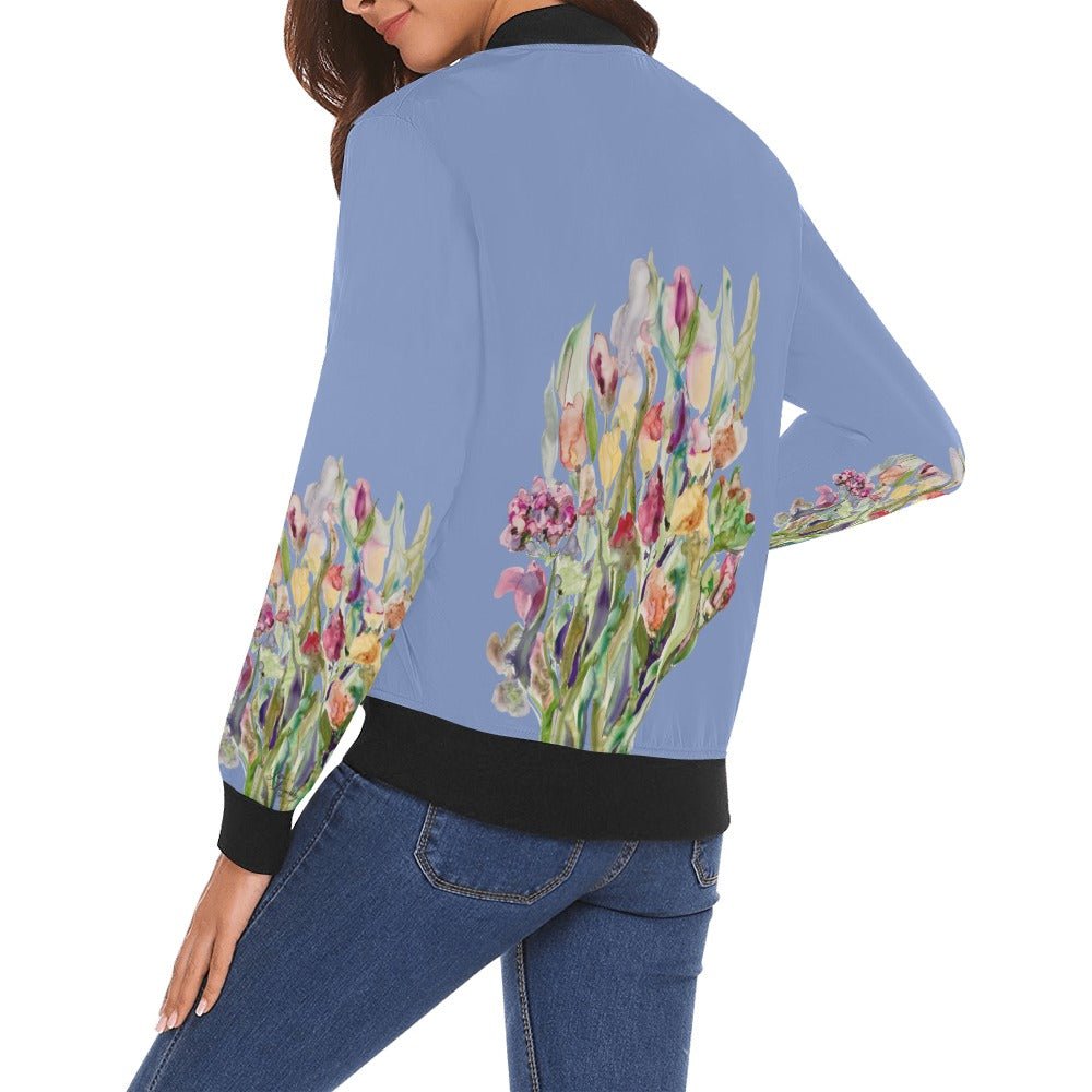 Rusty Life Bomber Jacket for Women - Lana Art Sweden