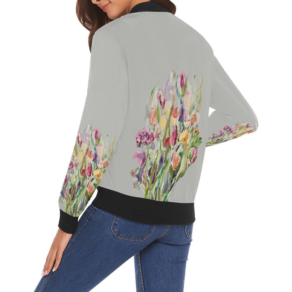 Rusty Life Bomber Jacket for Women - Lana Art Sweden