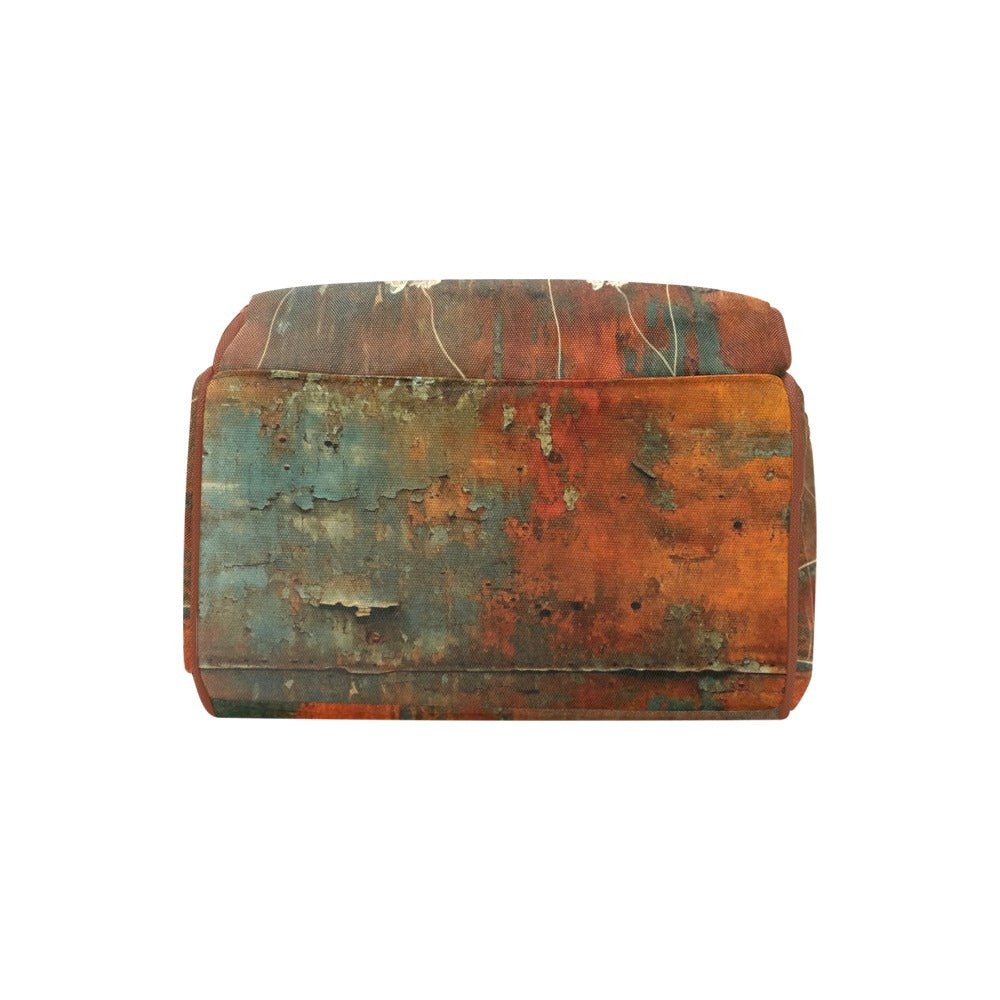 Rusty Life with Tulips Multi - Function Diaper Backpack/Diaper Bag - Lana Art Sweden