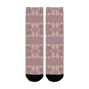 Shaggy Tulip Blush 3 Women's Custom Socks - Lana Art Sweden