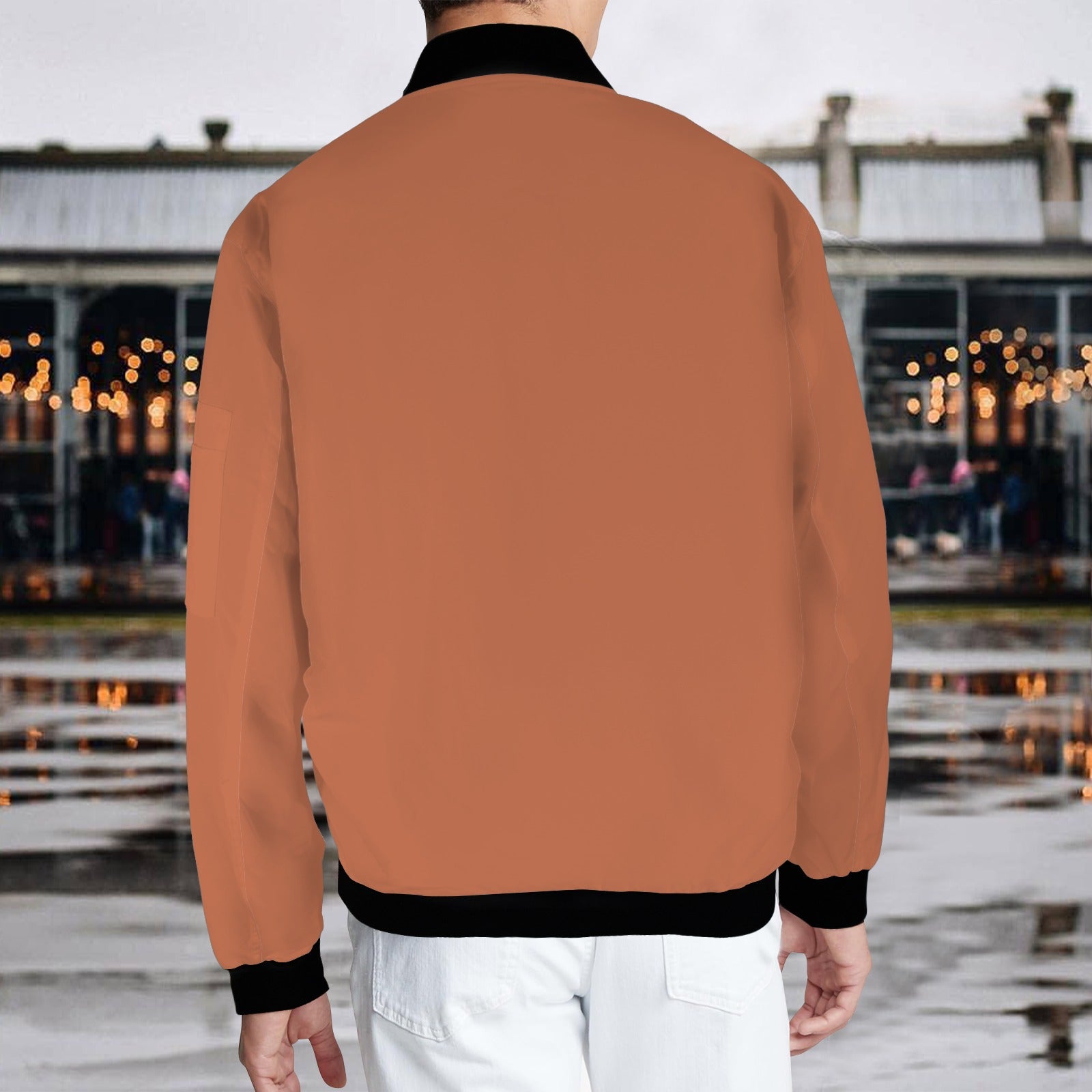 Sienna Men's Bomber Jacket - Lana Art Sweden