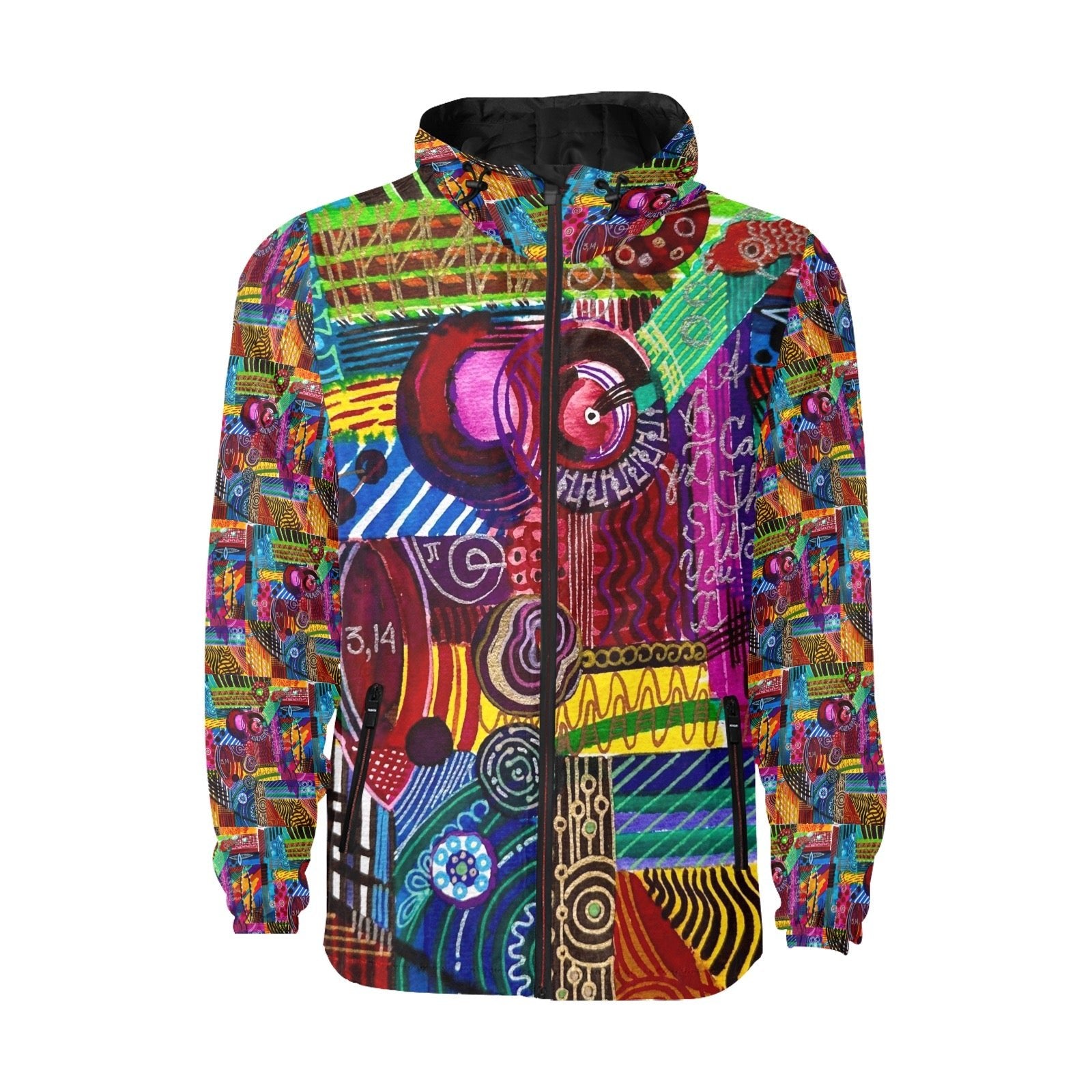 Sigma Alfa Quilted Unisex Windbreaker - Lana Art Sweden