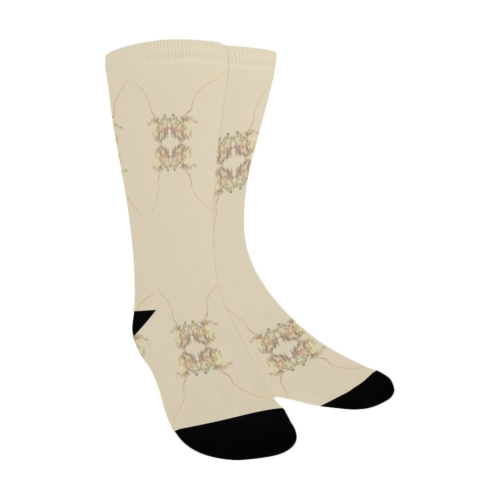Single Tulip Women's Custom Socks - Lana Art Sweden