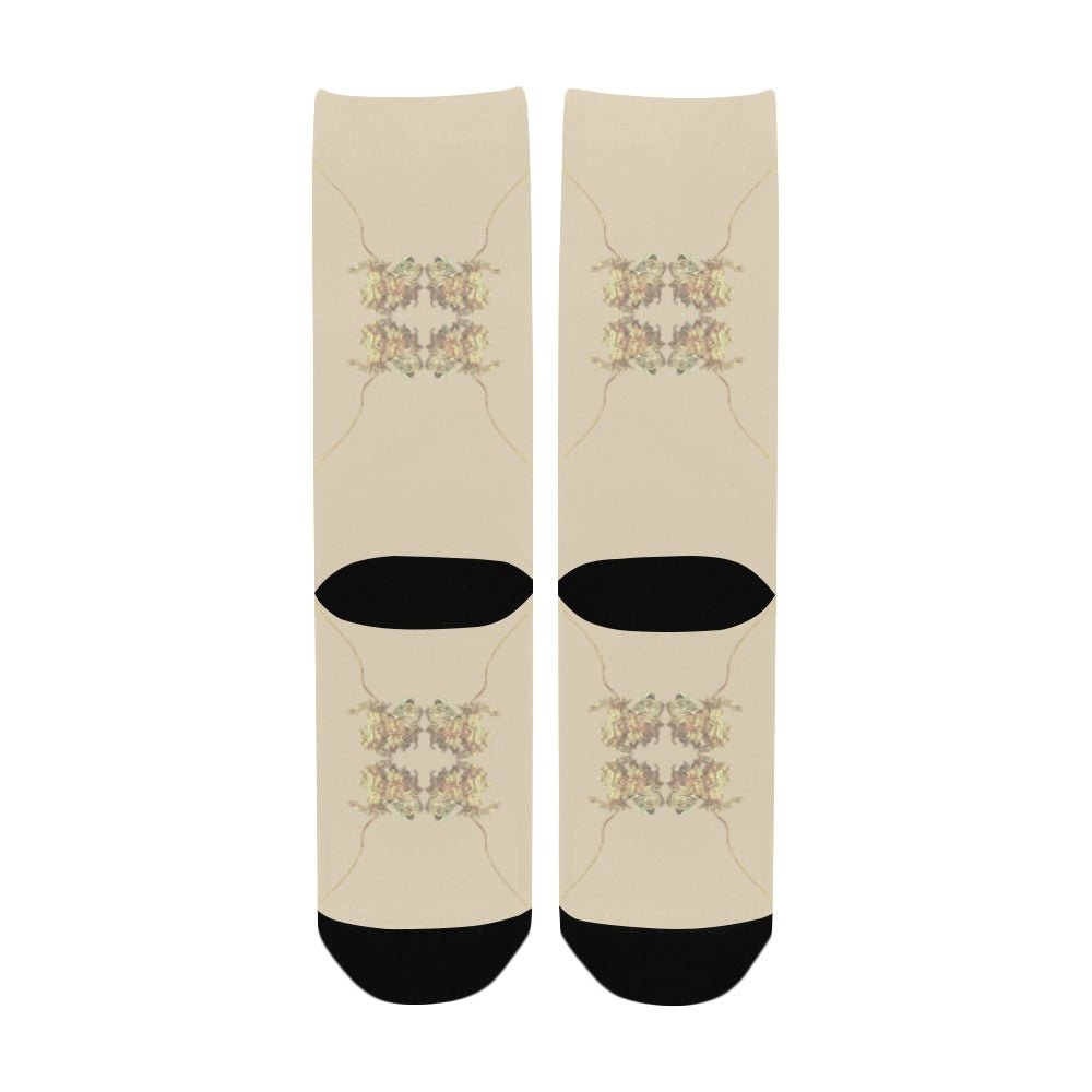 Single Tulip Women's Custom Socks - Lana Art Sweden