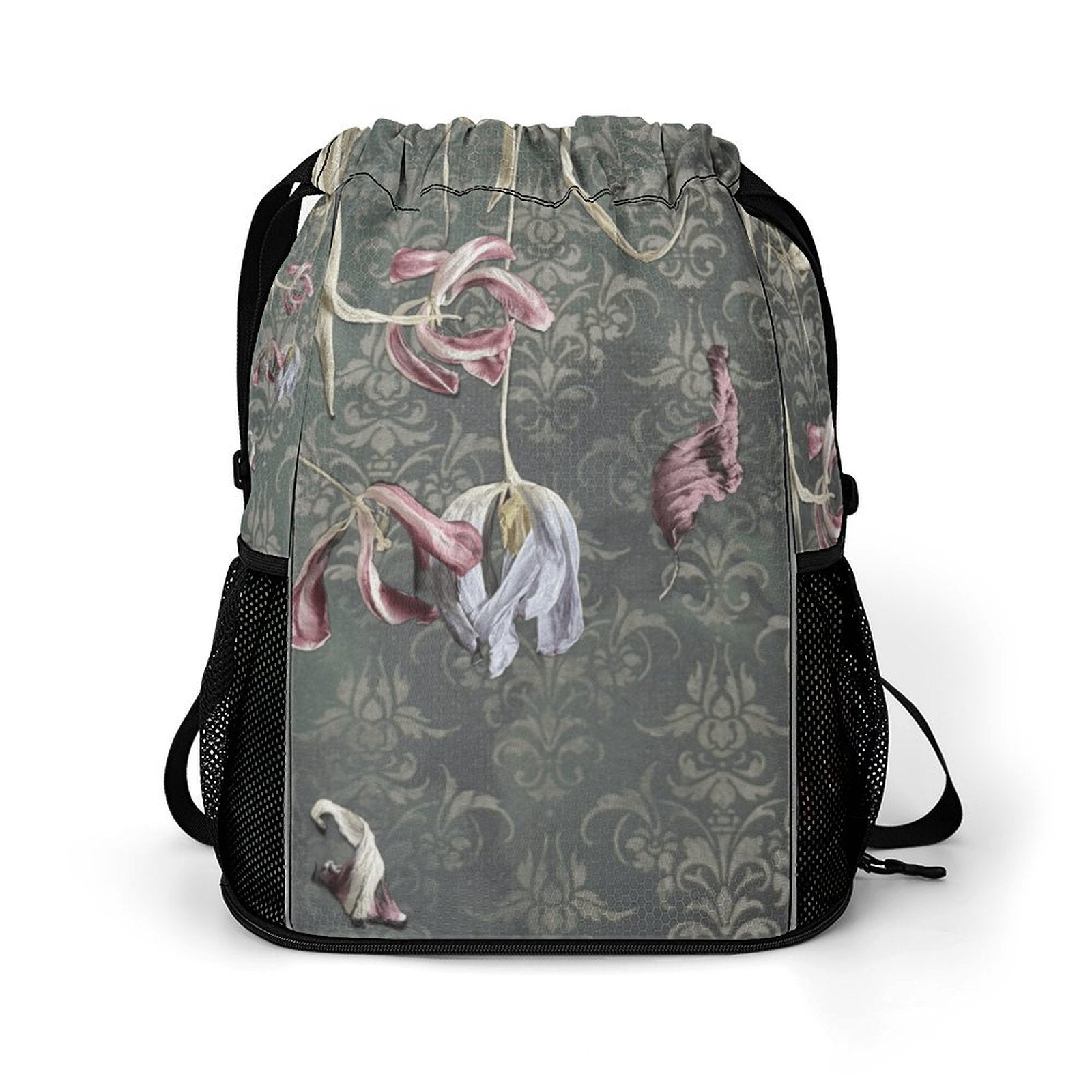 Sport Drawstring Super Light Backpack/Bag with Shoe Compartment - Lana Art Sweden