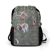 Sport Drawstring Super Light Backpack/Bag with Shoe Compartment - Lana Art Sweden