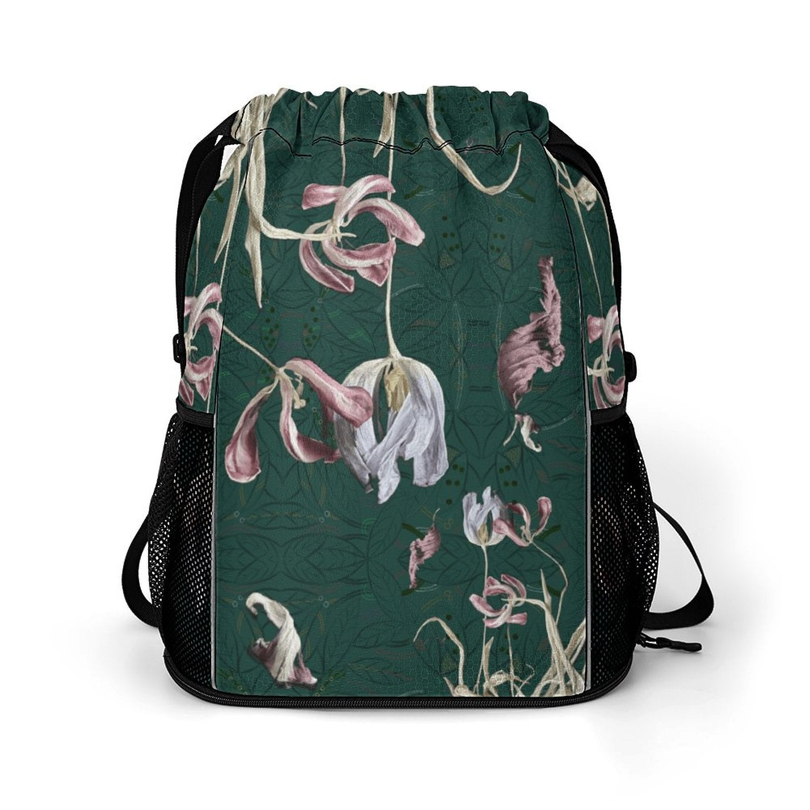 Sport Drawstring Super Light Backpack/Bag with Shoe Compartment - Lana Art Sweden