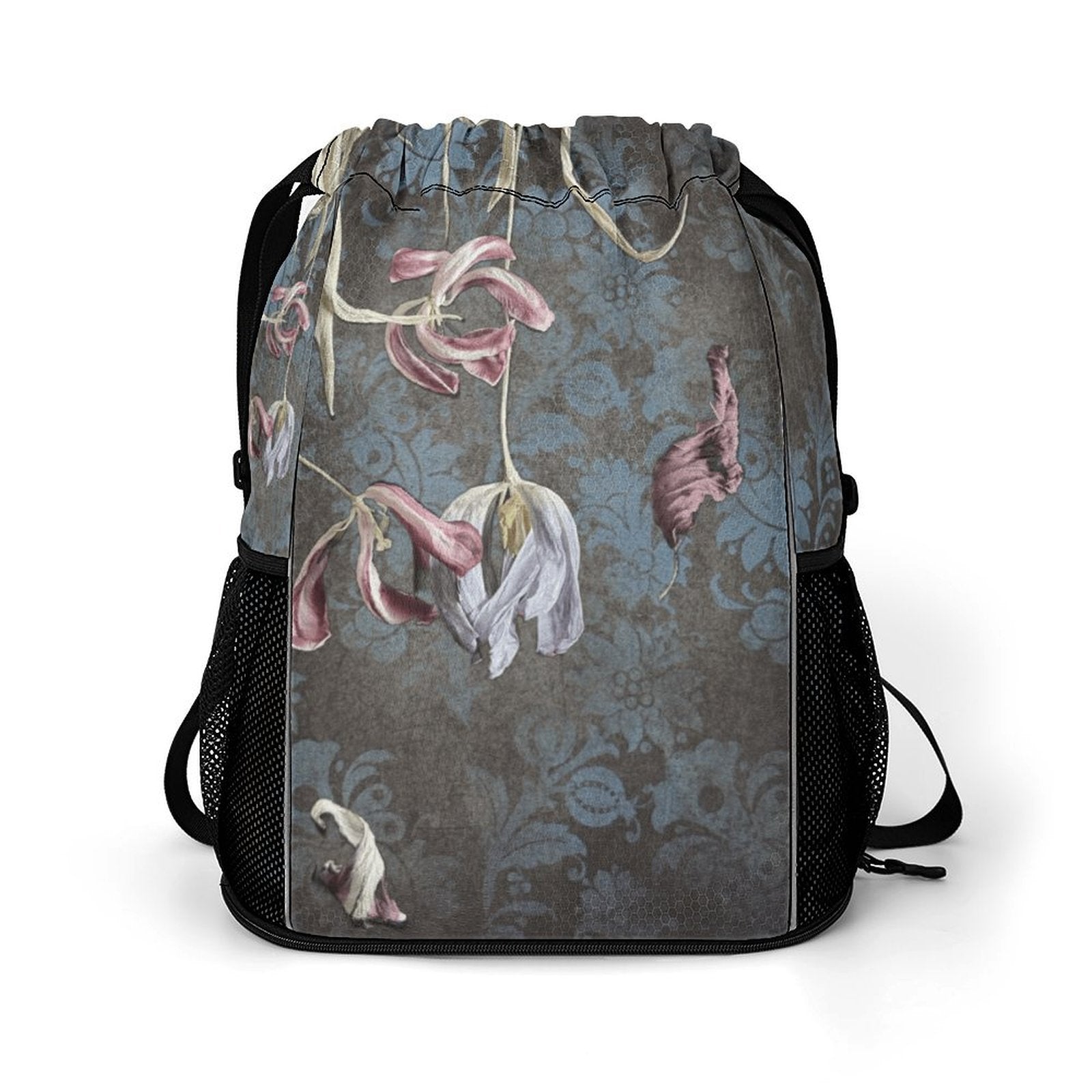 Sport Drawstring Super Light Backpack/Bag with Shoe Compartment - Lana Art Sweden