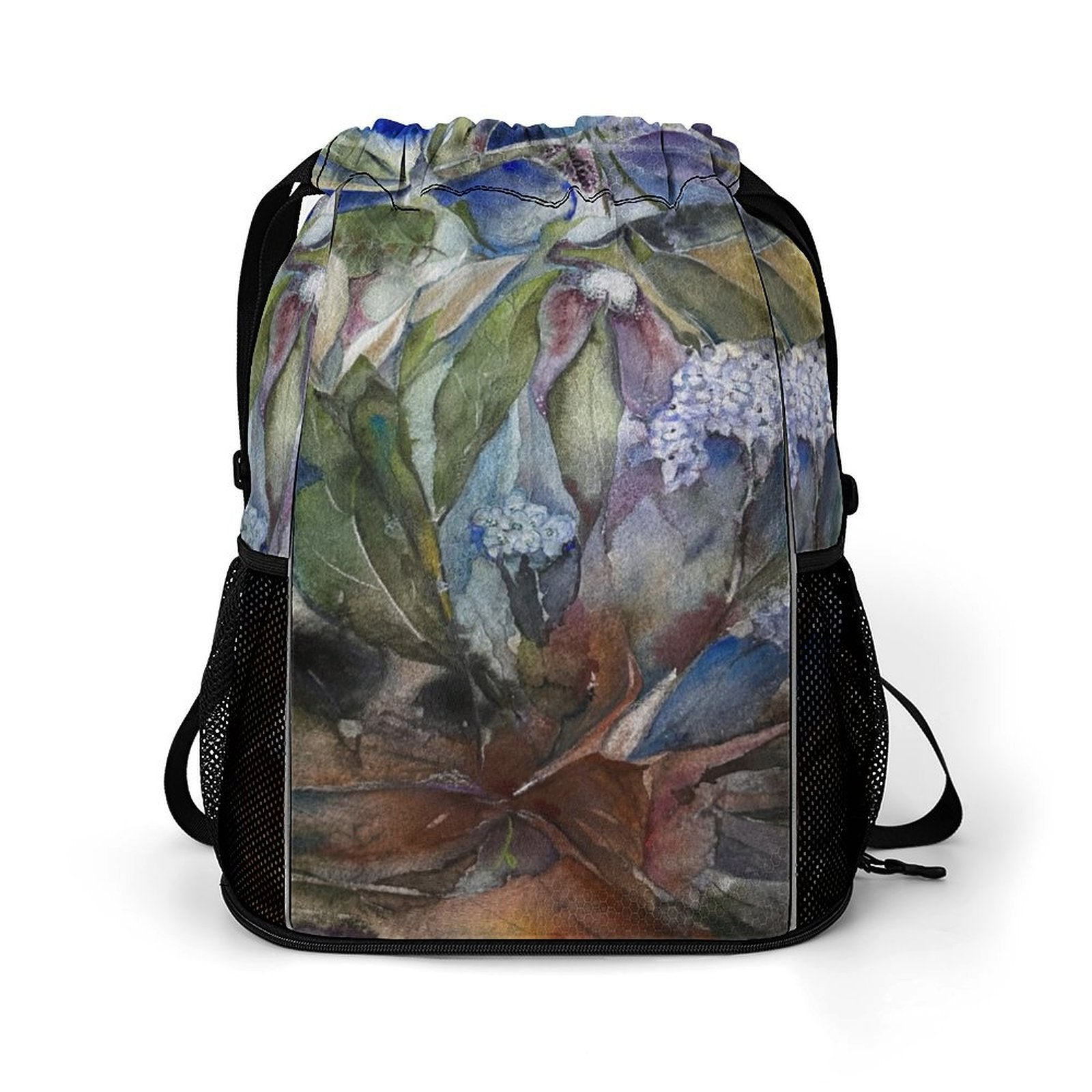 Sport Drawstring Super Light Backpack/Bag with Shoe Compartment - Lana Art Sweden