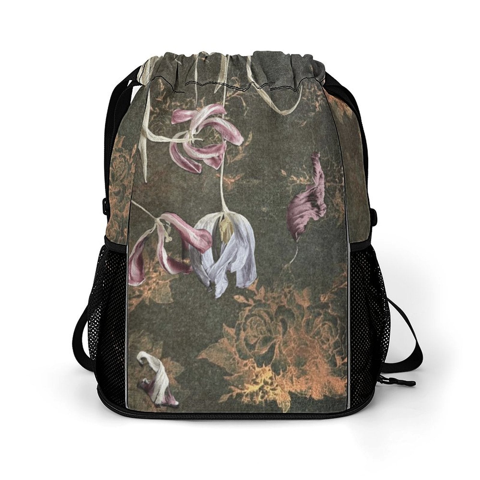 Sport Drawstring Super Light Backpack/Bag with Shoe Compartment - Lana Art Sweden