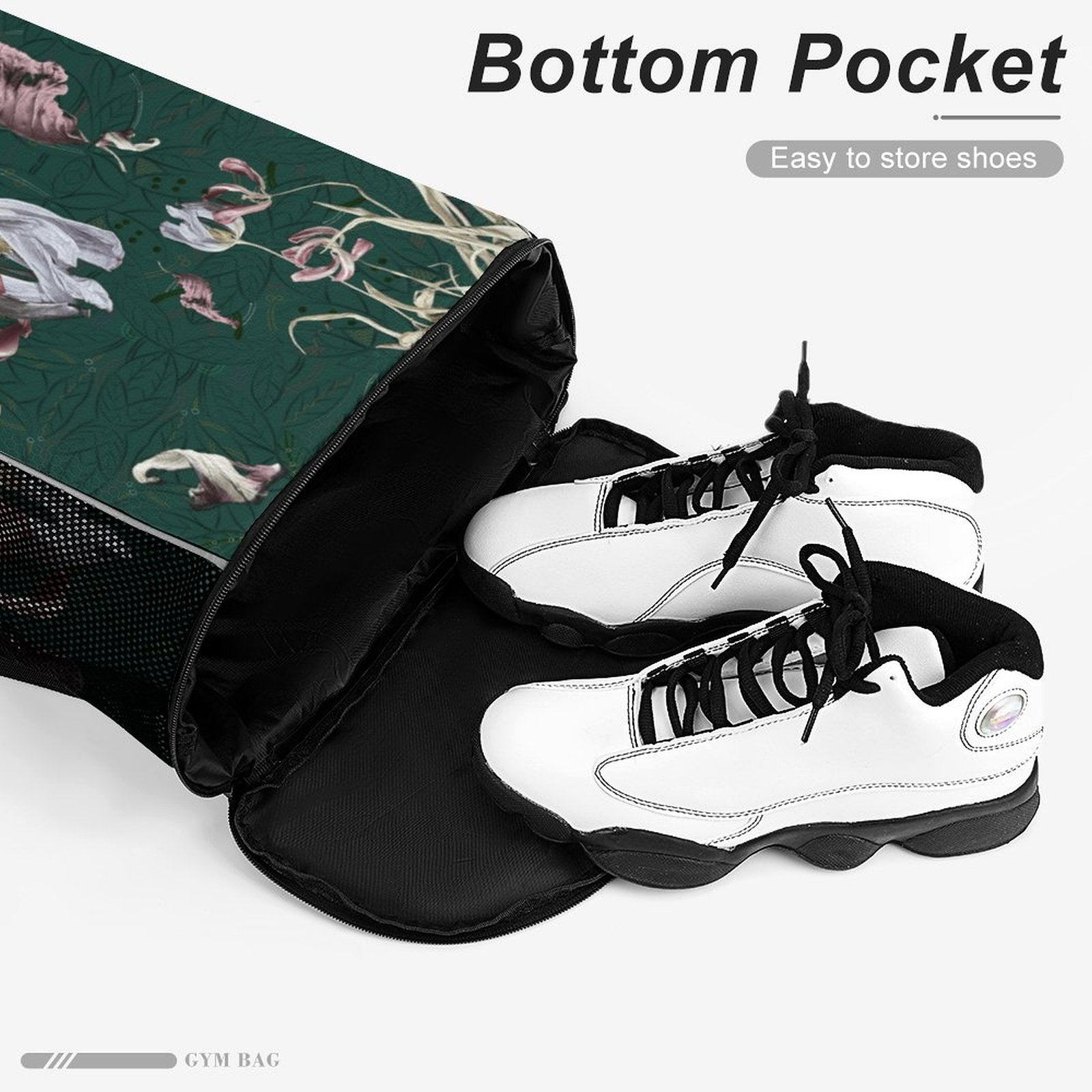 Sport Drawstring Super Light Backpack/Bag with Shoe Compartment - Lana Art Sweden