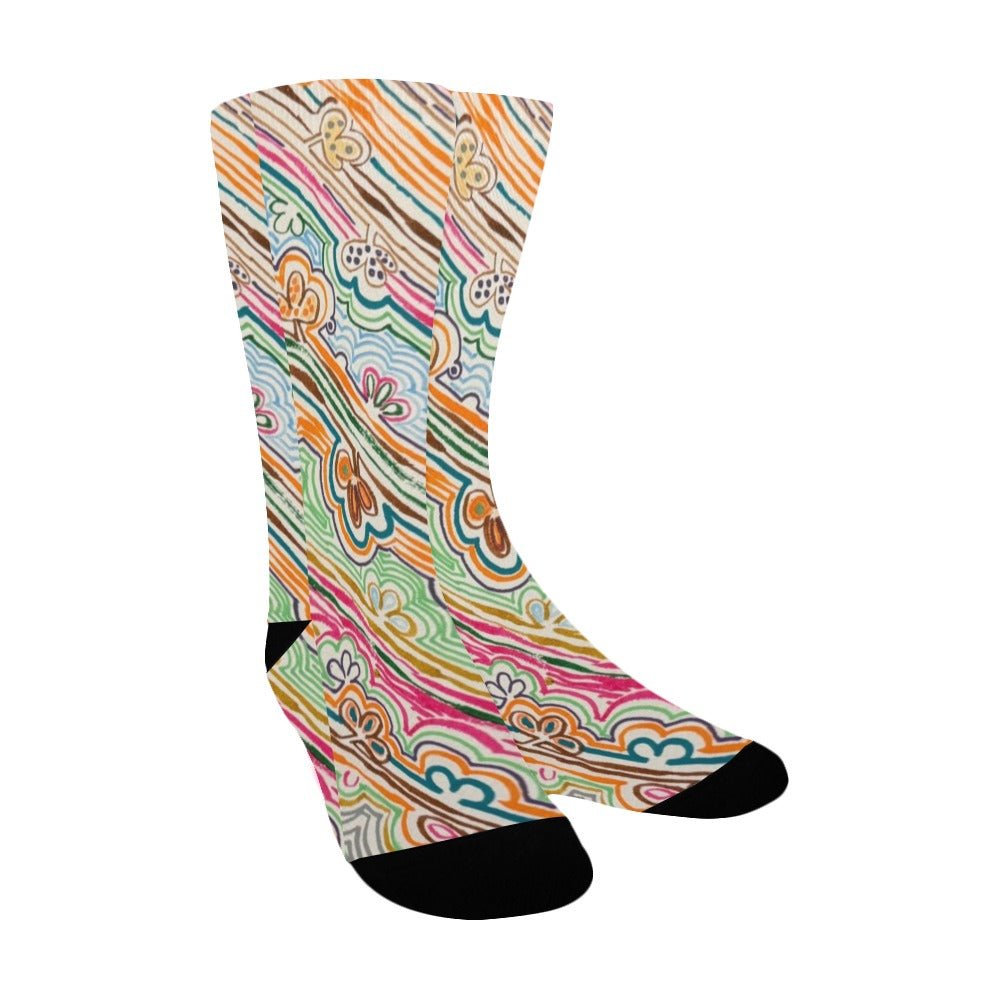 Spring Fever 3 Women's Custom Socks - Lana Art Sweden