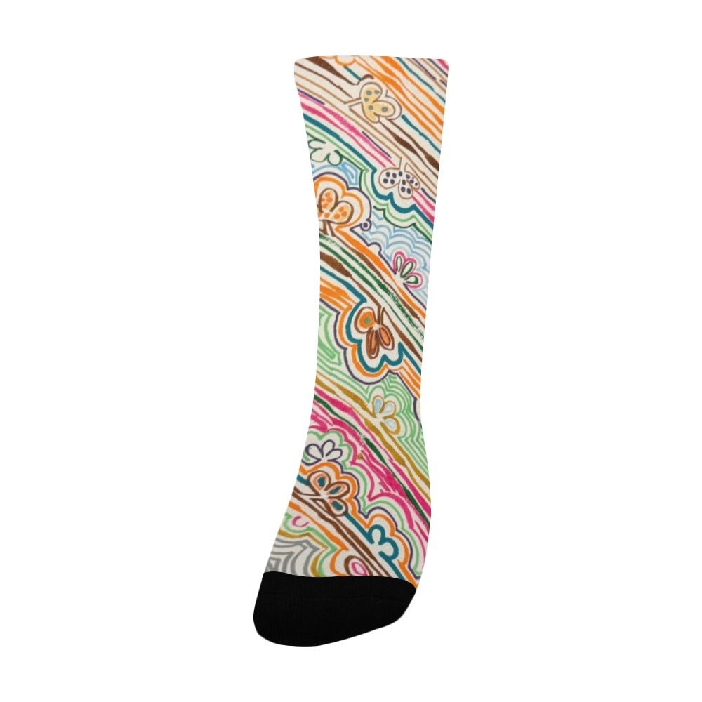 Spring Fever 3 Women's Custom Socks - Lana Art Sweden