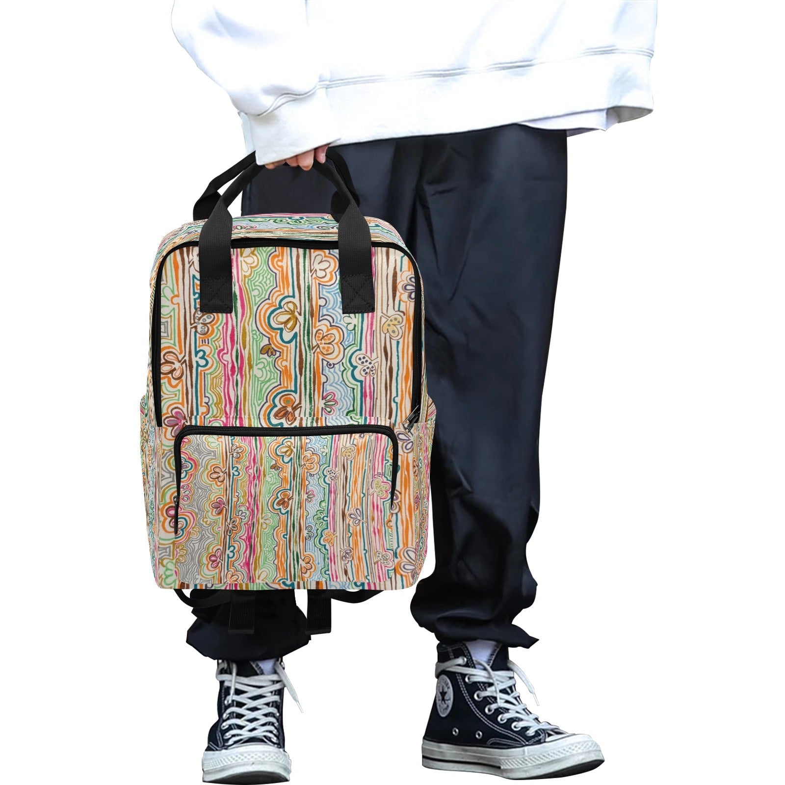 Spring Fever Twin Handle Backpack - Lana Art Sweden