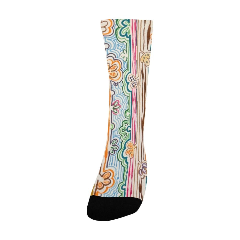 Spring Fever Women's Custom Socks - Lana Art Sweden