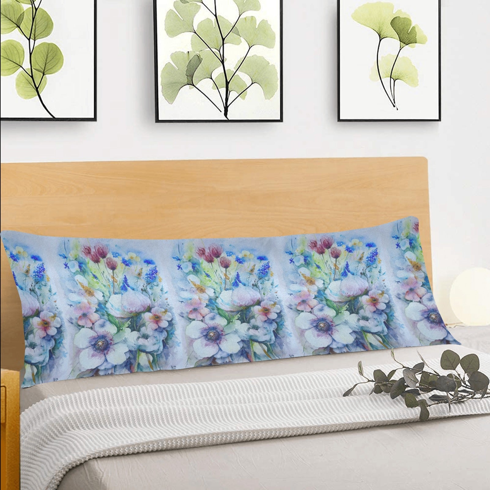 Spring Field Body Pillow Case 20" x 54" - Lana Art Sweden