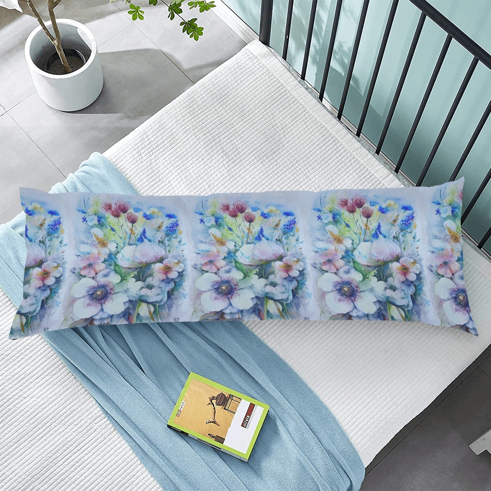 Spring Field Body Pillow Case 20" x 54" - Lana Art Sweden