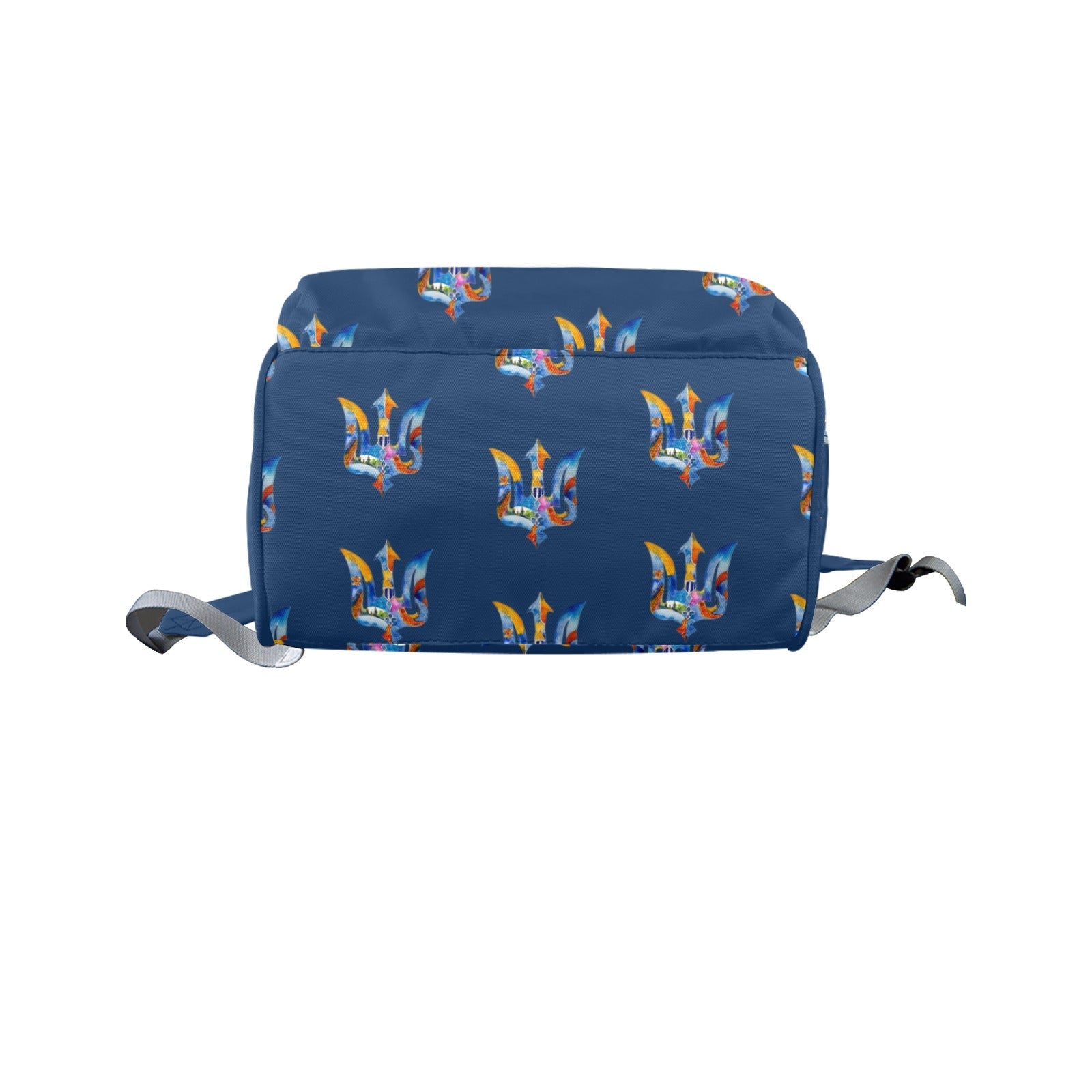 Support Ukraine Trident Multi - Function Travel Diaper Bag - Large - Lana Art Sweden
