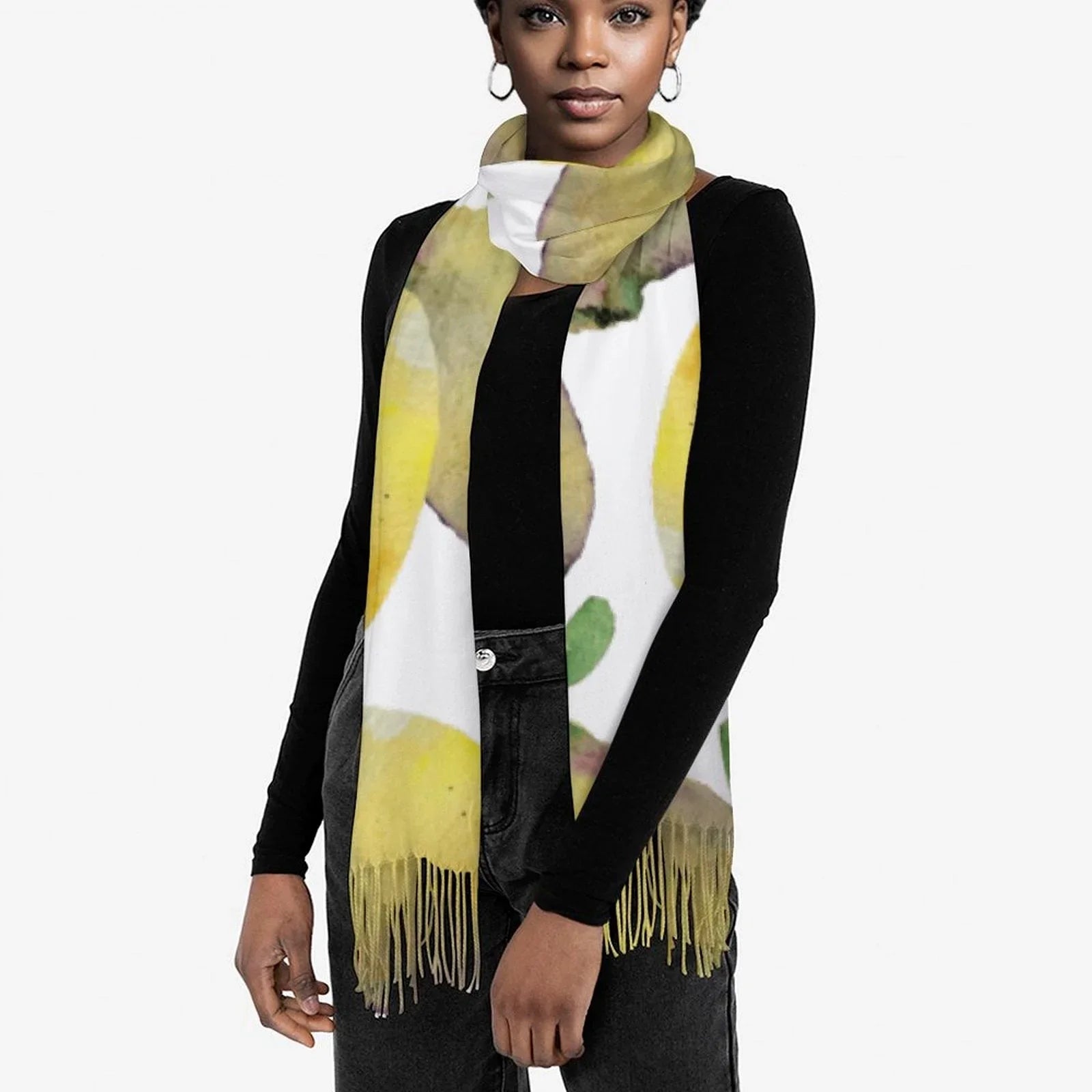 Tassel scarf Tassel Scarf - Lana Art Sweden