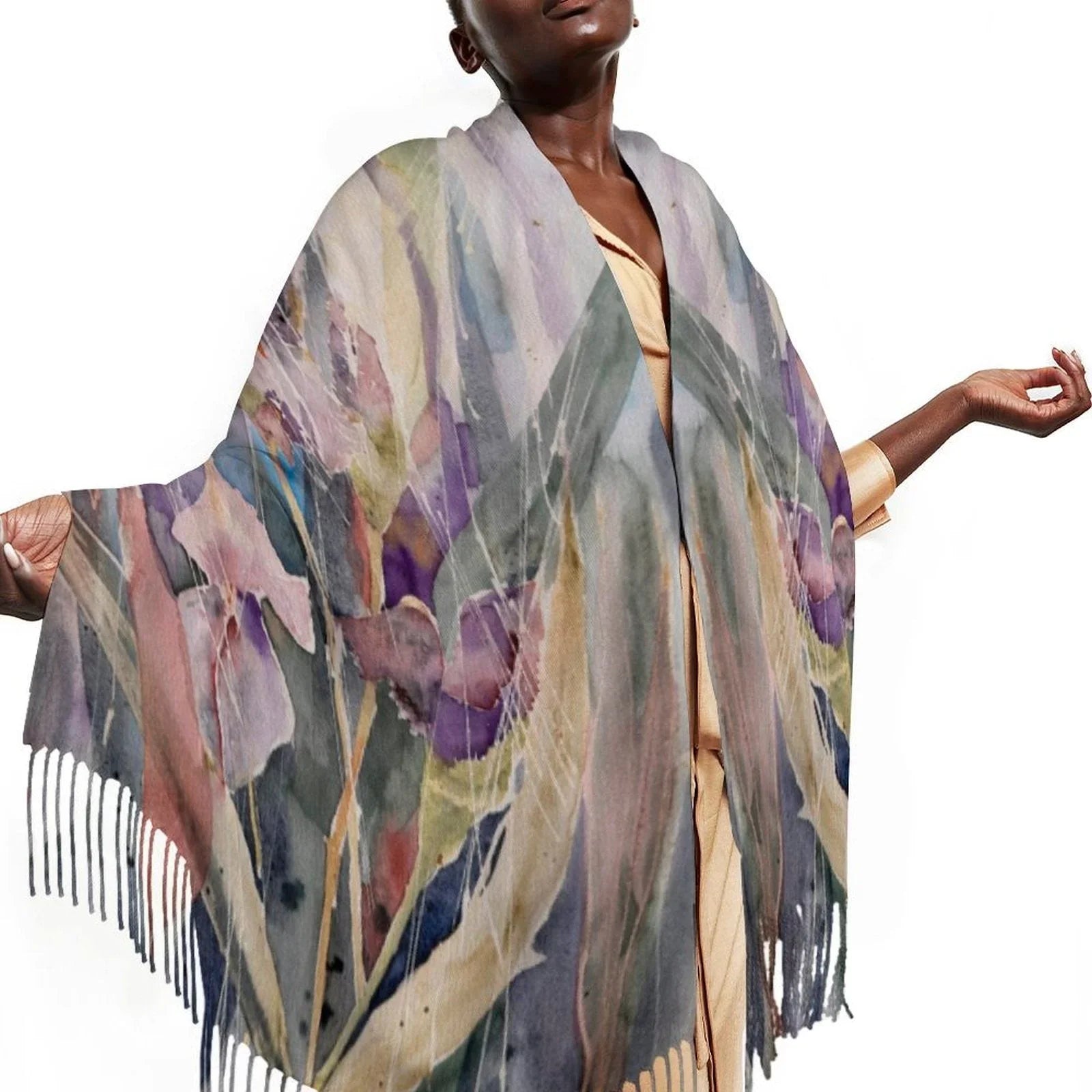 Tassel scarf Tassel Scarf - Lana Art Sweden