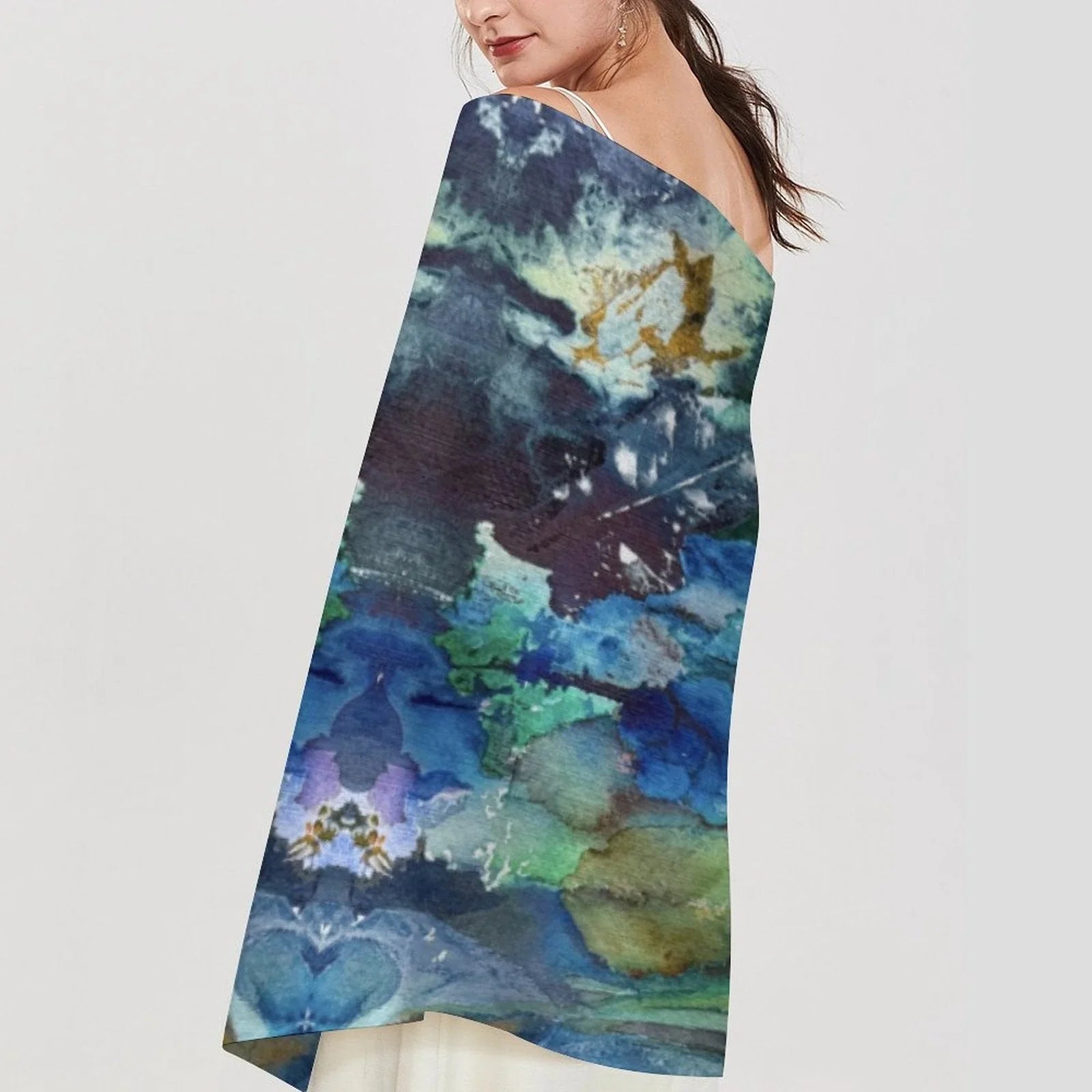 Tassel scarf Tassel Scarf - Lana Art Sweden