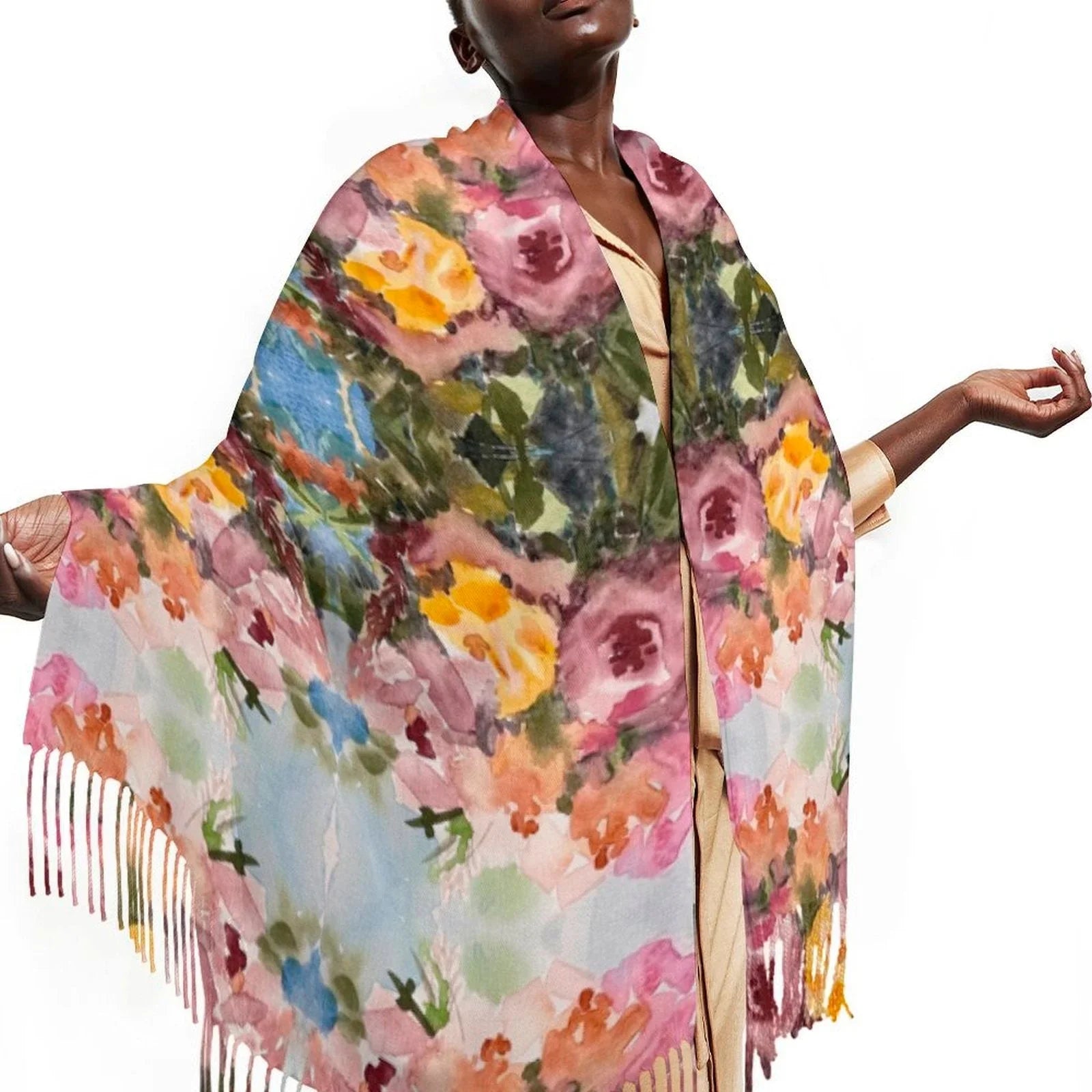 Tassel scarf Tassel Scarf - Lana Art Sweden