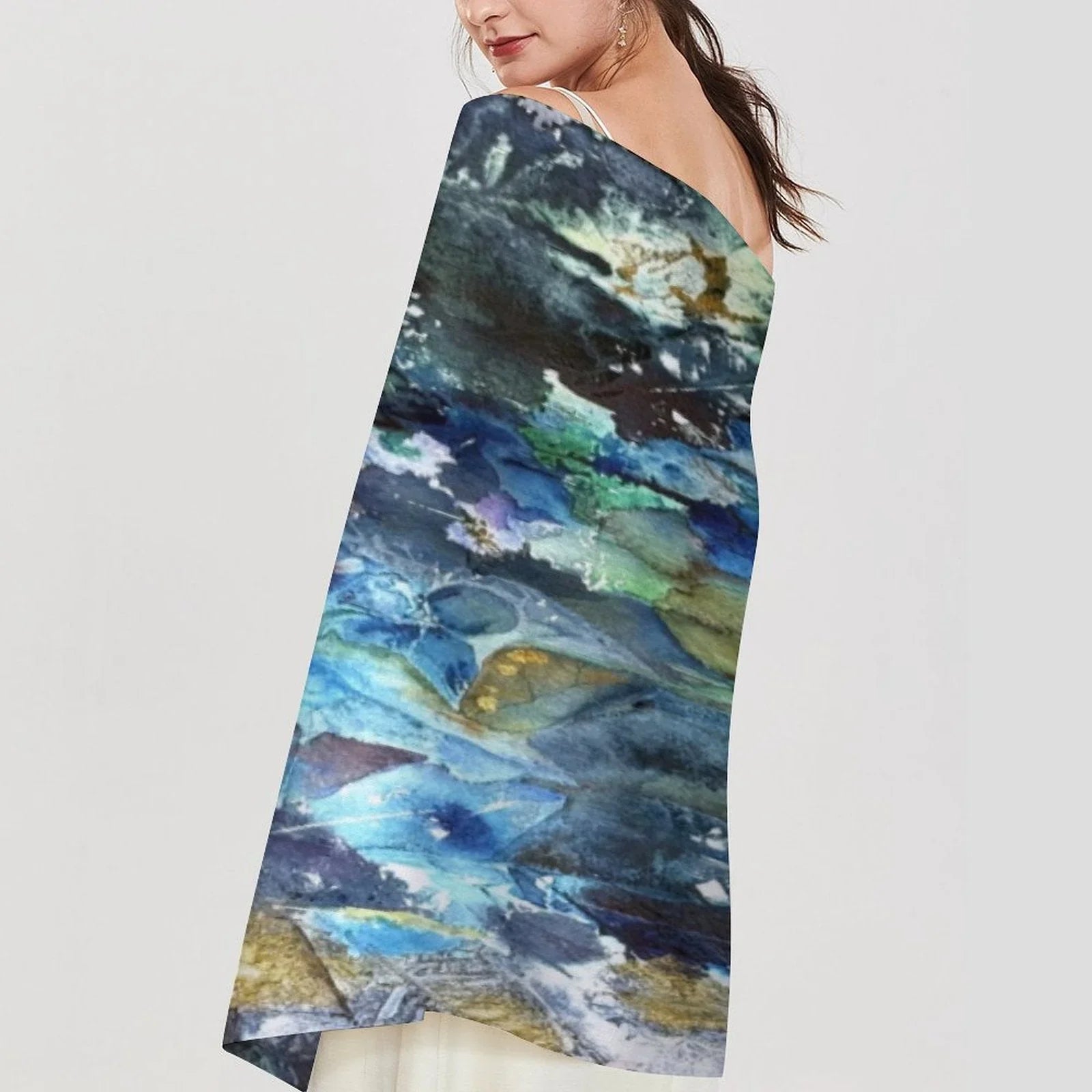 Tassel scarf Tassel Scarf - Lana Art Sweden