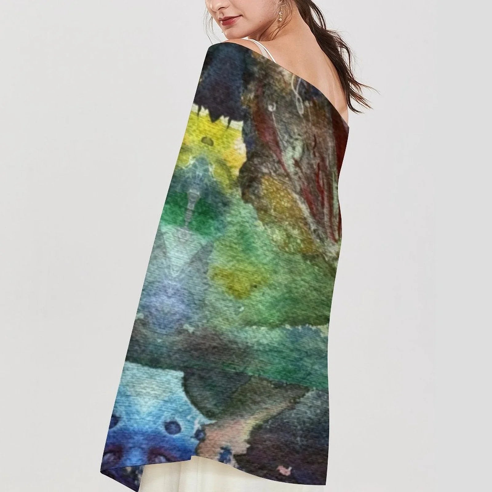 Tassel scarf Tassel Scarf - Lana Art Sweden