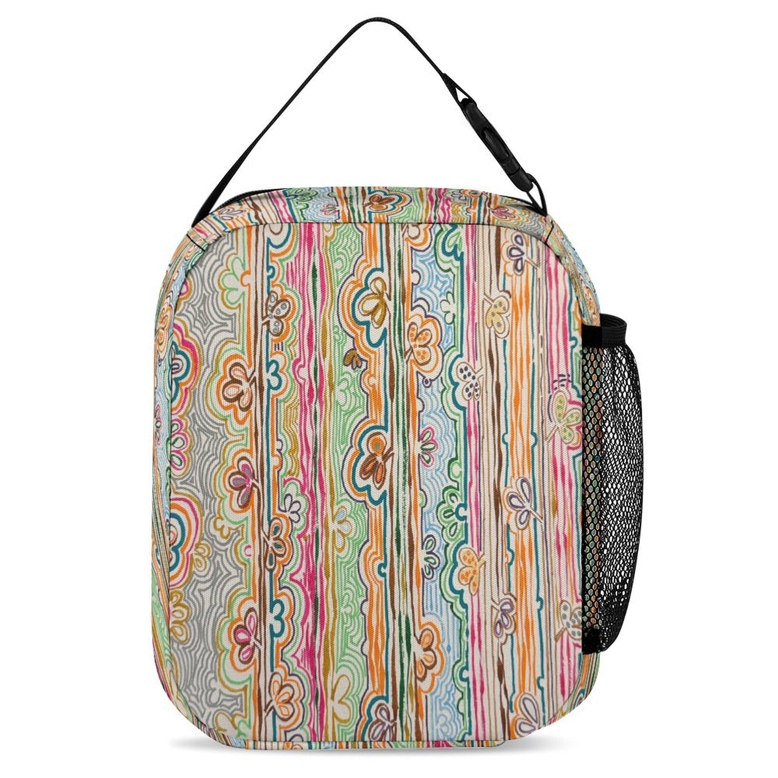 Three piece School Spring Fever set: Backpack, Lunch bag, Pen case - Lana Art Sweden