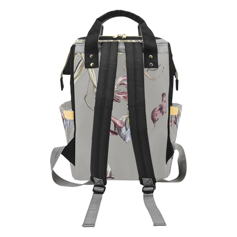 Tulip Drama Northern Droplet Multi - Function Diaper Backpack/Diaper Bag - Lana Art Sweden