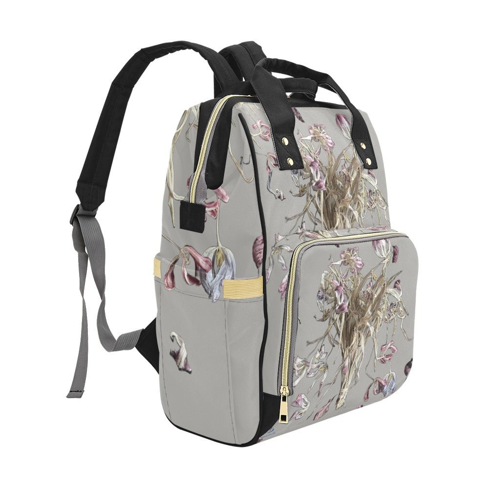 Tulip Drama Northern Droplet Multi - Function Diaper Backpack/Diaper Bag - Lana Art Sweden
