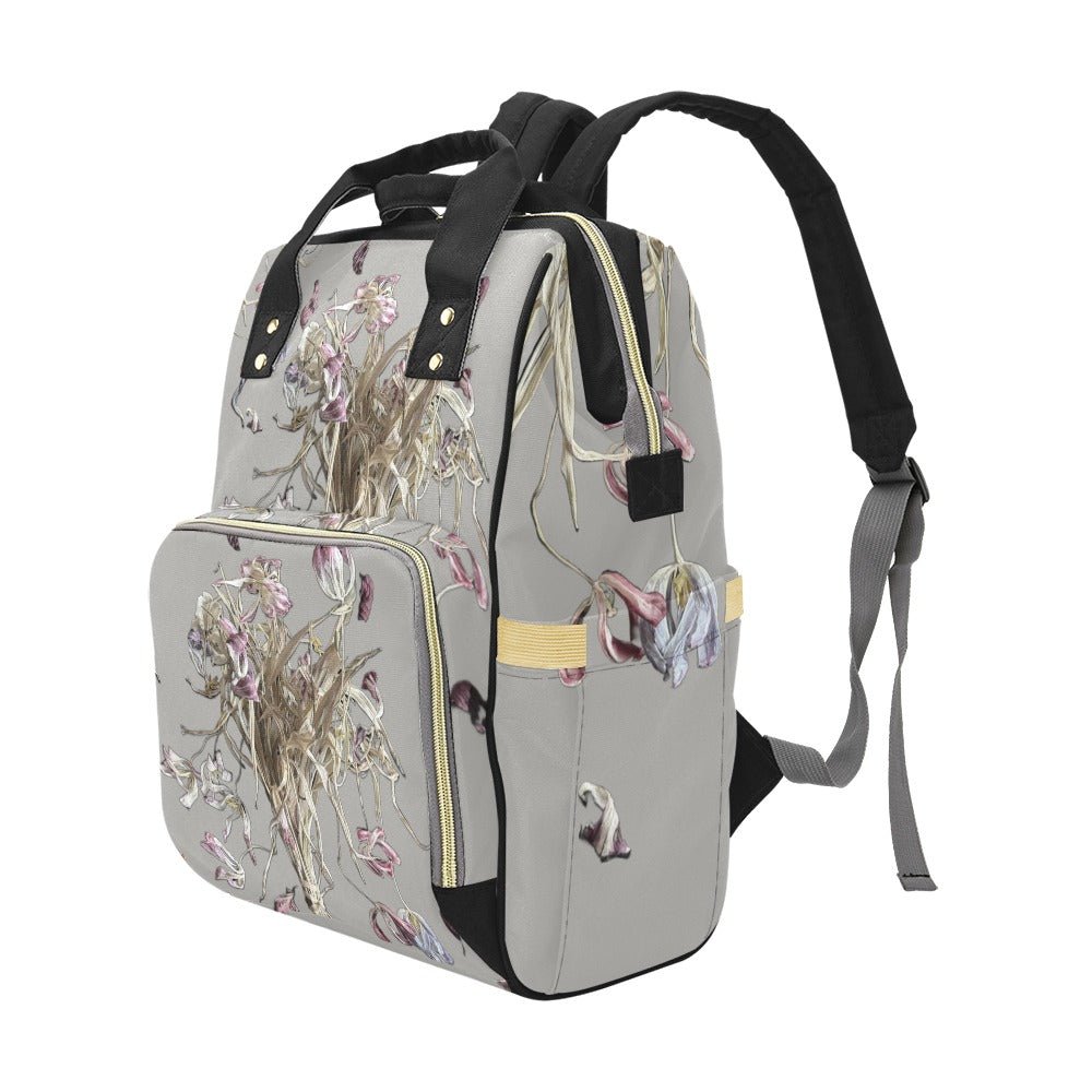 Tulip Drama Northern Droplet Multi - Function Diaper Backpack/Diaper Bag - Lana Art Sweden