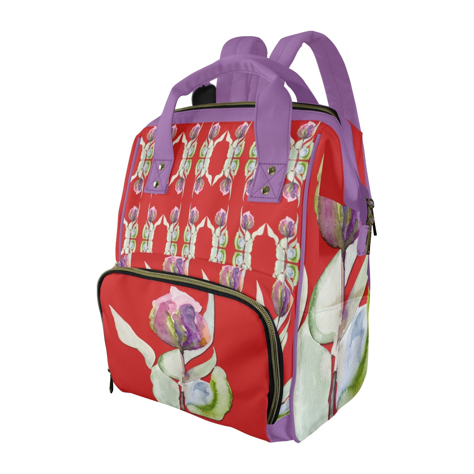 Tulip Multifunction Diaper Bag, Backpack - Lana Art Sweden