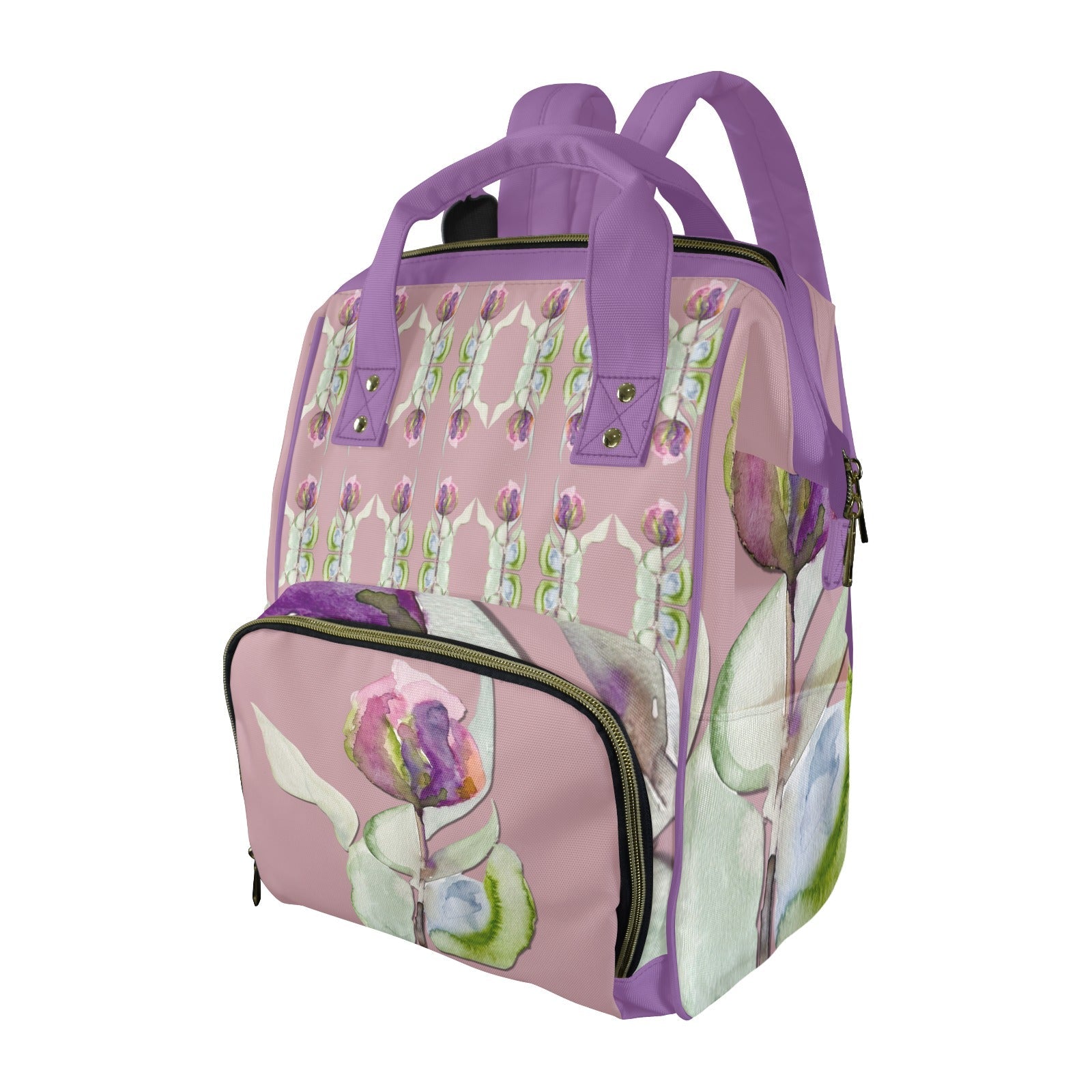 Tulip Multifunction Diaper Bag, Backpack - Lana Art Sweden
