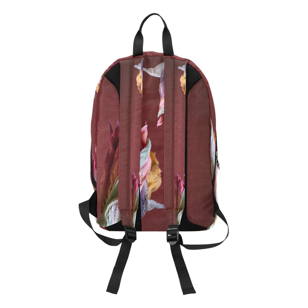 Twilight Tulip Large Capacity Travel Backpack - Lana Art Sweden
