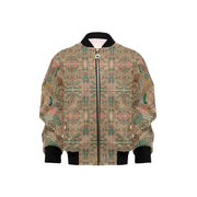 Venetian Blossom 2 Kids' Bomber Jacket with Pockets (Model H40) - Lana Art Sweden