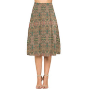 Venetian Blossom Mnemosyne Women's Crepe Skirt - Lana Art Sweden