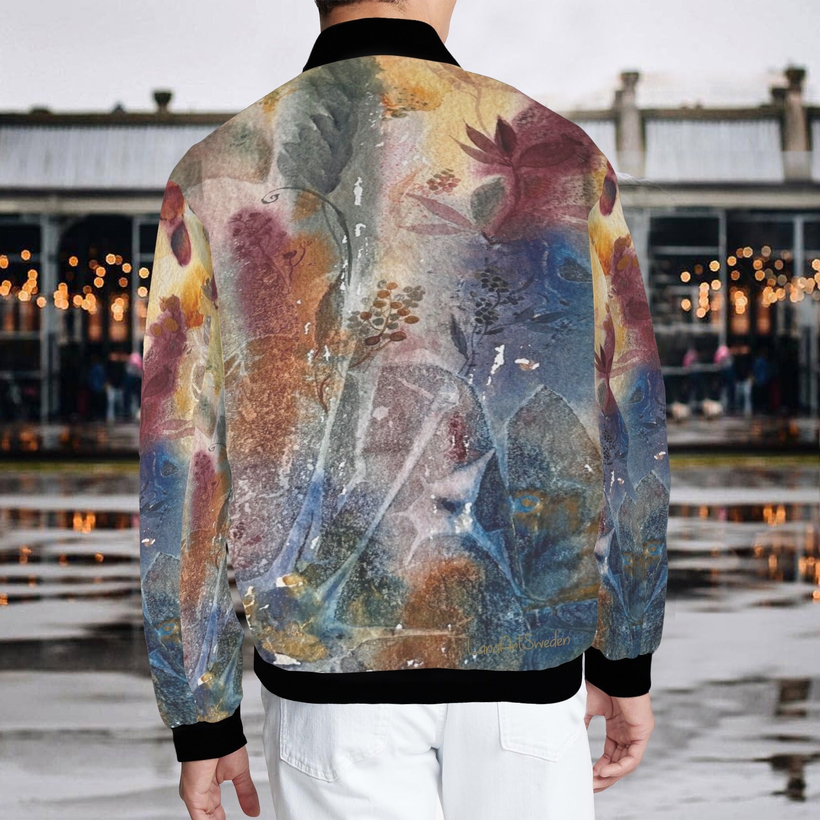 Warm Imagination Bomber Jacket - Lana Art Sweden