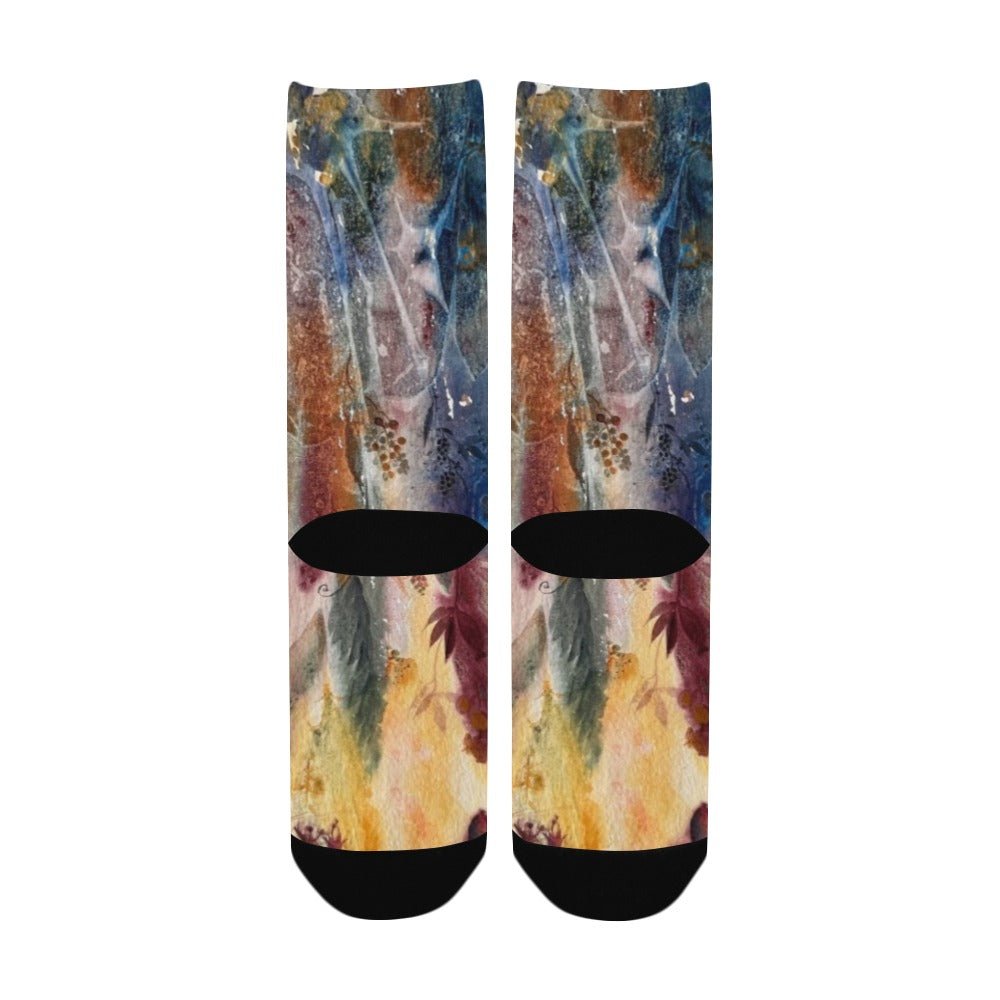 Warm Imagination Women's Custom Socks - Lana Art Sweden