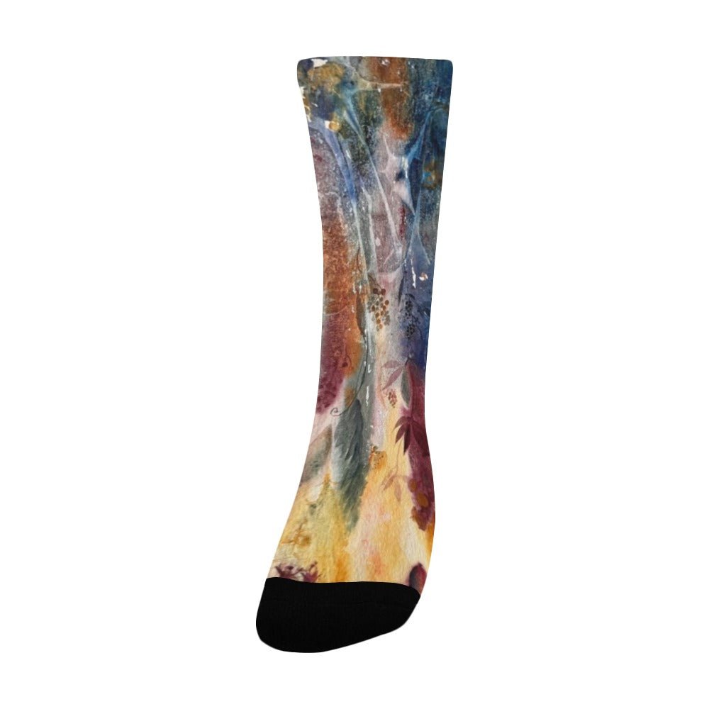 Warm Imagination Women's Custom Socks - Lana Art Sweden