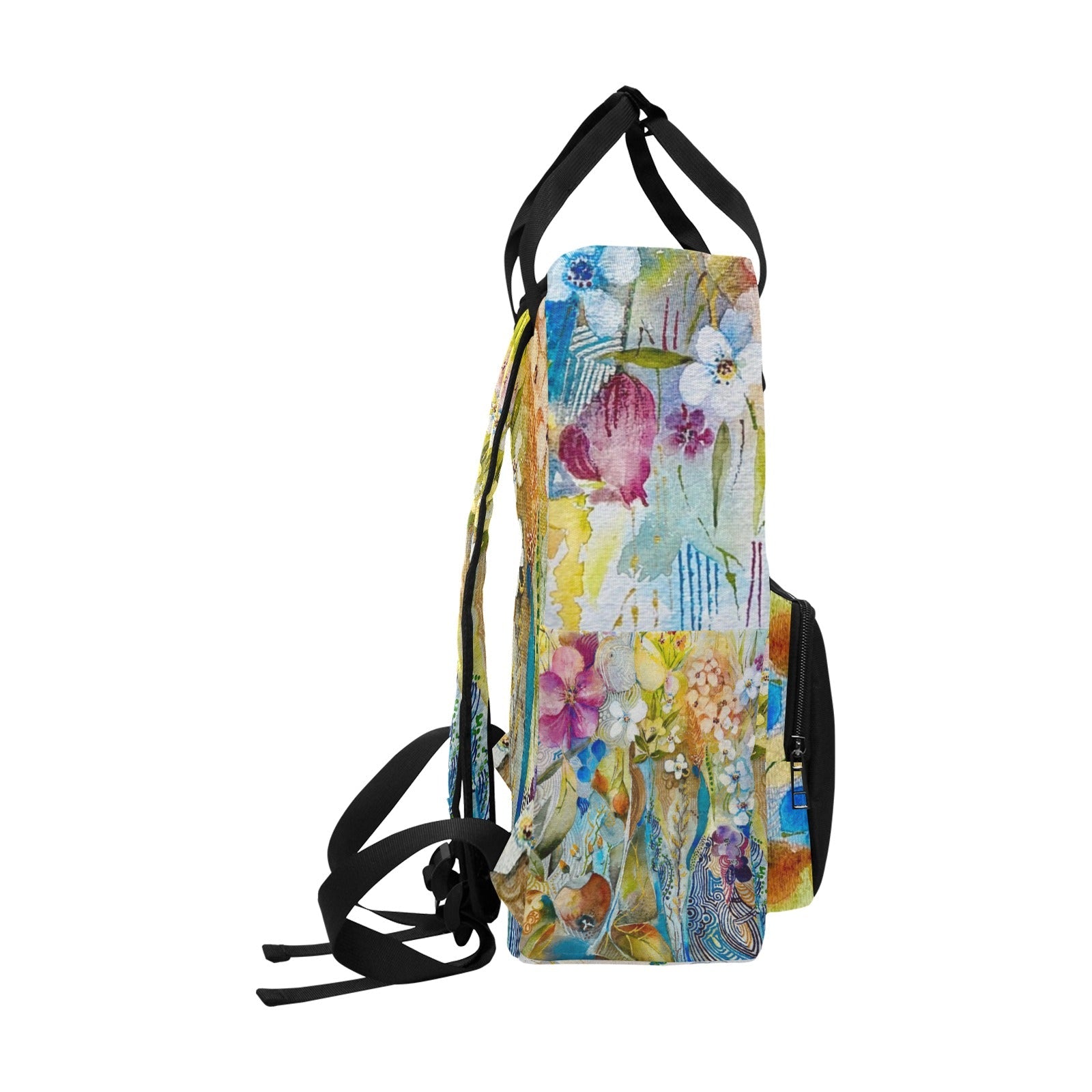 You Gave Me Flowers Twin Handle Backpack - Lana Art Sweden